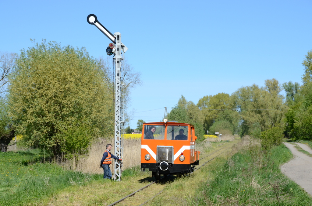 Przejazd techniczny drezyną Wmd004, fot. P. Strzyżewski