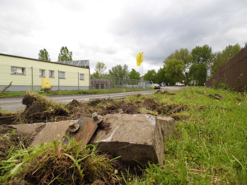 Odcinek Nowy Dwór Gdański - Kmiecin (maj 2014)