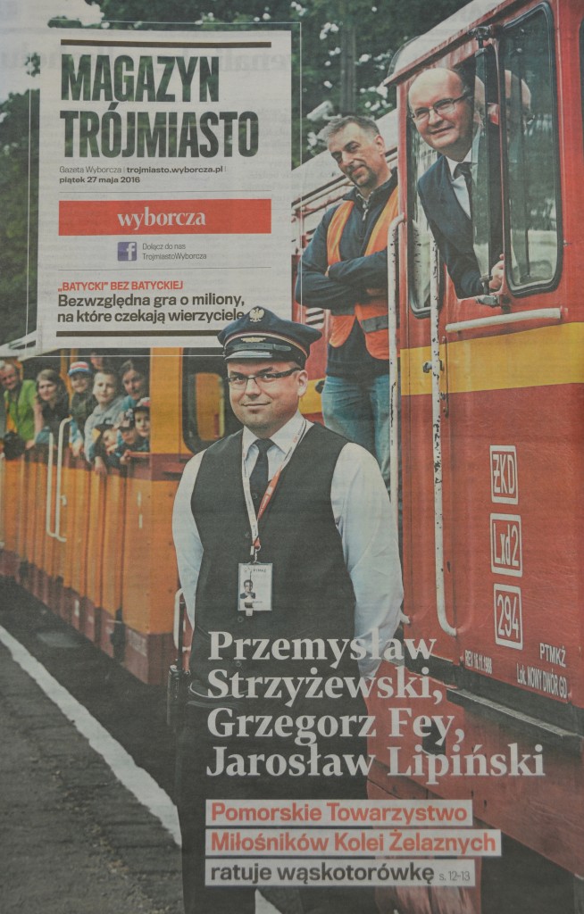 Okładka "Magazynu Trójmiasto" z piątkowego wydania Gazety Wyborczej.